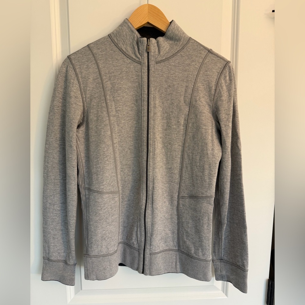 Gray Zip-Up Jacket - Tommy Bahama